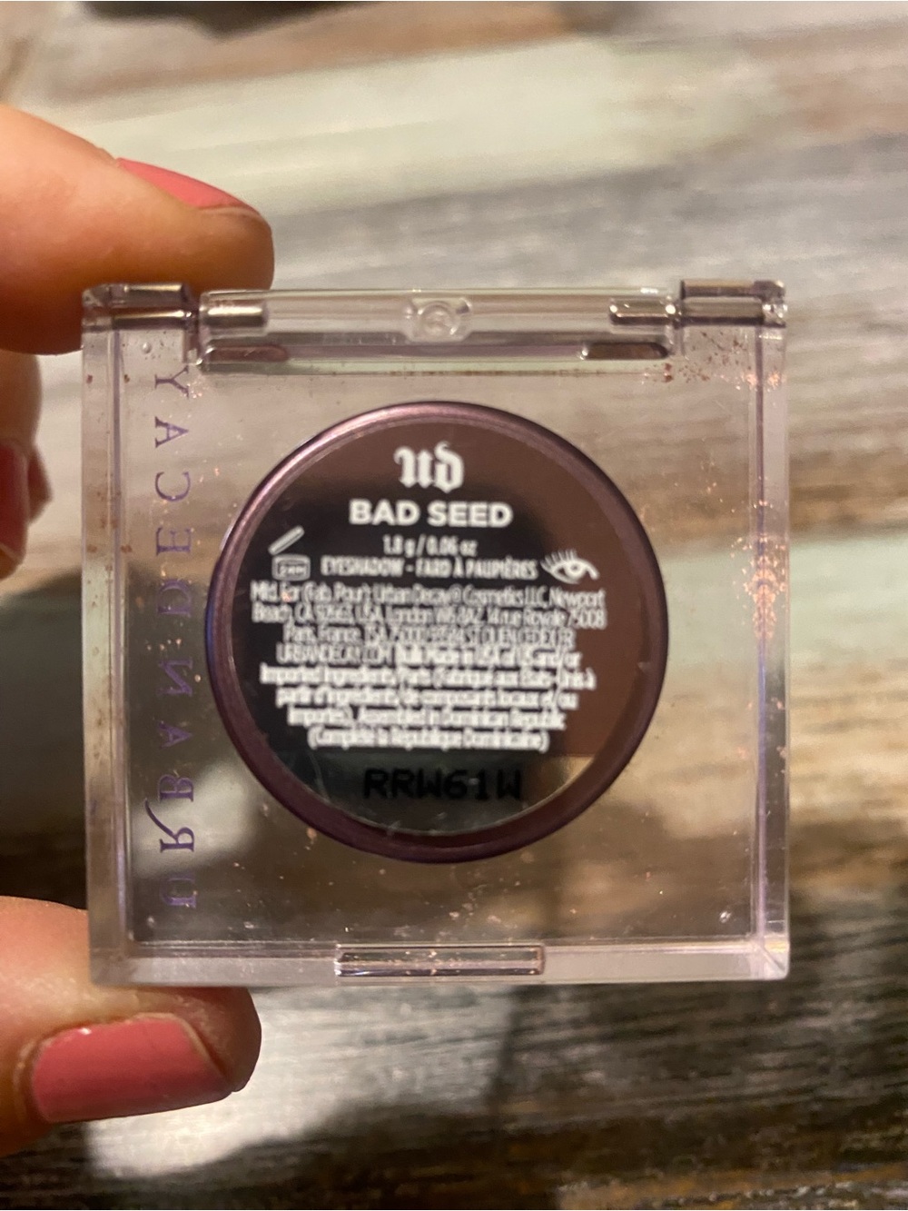 Urban Decay Bad Seed Eyeshadow makeup - Picture 2 of 4